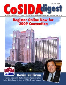 March CoSIDA Digest Posted